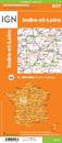 Wegenkaart - landkaart 721328 Indre-et-Loire | IGN - Institut Géographique National