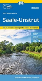 Fietskaart ADFC Regionalkarte Saale Unstrut | BVA BikeMedia