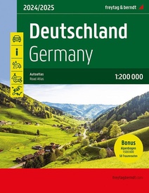 Wegenatlas Deutschland - Germany - Duitsland 2024-2025 | Freytag & Berndt