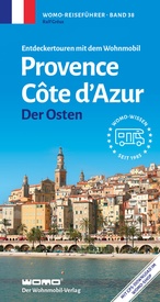 Campergids 38 Mit dem Wohnmobil in die Provence - Côte d' Azur (Ost) | WOMO verlag
