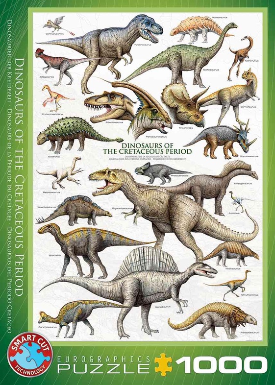 Klassiek Wetland vlees Legpuzzel Dinosauriërs - Dino puzzel | Eurographics | 0628136600989 |  Reisboekwinkel De Zwerver