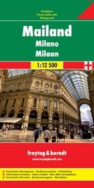 Stadsplattegrond Milaan - Milan | Freytag & Berndt