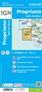 Wandelkaart 4154OT Propriano / Golfe de Valinco | IGN - Institut Géographique National