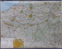 Belgie & Luxemburg 125 x 99 cm