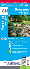 Wandelkaart - Topografische kaart 3619OTR Bussang - La Bresse | IGN - Institut Géographique National