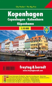 Stadsplattegrond City Pocket Kopenhagen | Freytag & Berndt