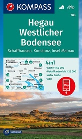 Wandelkaart 783 Hegau - Westlicher Bodensee | Kompass