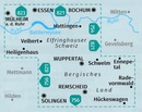 Wandelkaart 493 Baldeneysee - Elfringhauser Schweiz | Kompass