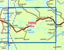 Wandelkaart - Topografische kaart 10092 Norge Serien Åre | Nordeca