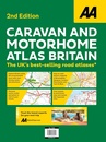 Campergids Road Map Britain Caravan & Motorhome Atlas 2026 | Ringband | AA Publishing