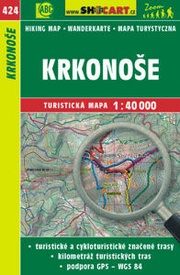Wandelkaart 424 Krkonoše - Reuzengebergte | Shocart