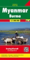 Wegenkaart - landkaart Myanmar - Birma | Freytag & Berndt