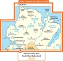 Wandelkaart - Topografische kaart 446 Explorer  Durness, Cape Wrath  | Ordnance Survey