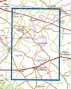 Wandelkaart - Topografische kaart 2119O Ouzouer-le-Marché | IGN - Institut Géographique National