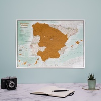 Spanje - Portugal | 59 x 42 cm