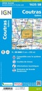 Wandelkaart - Topografische kaart 1635SB Guîtres - Coutras | IGN - Institut Géographique National