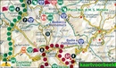 Fietskaart - Wegenkaart - landkaart Chianti | Touring Club Italiano