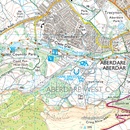 Wandelkaart - Topografische kaart 166 OS Explorer Map Rhondda, Merthyr Tydfil | Ordnance Survey