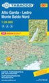 Wandelkaart 061 Alto Garda - Ledro - Monte Baldo Nord | Tabacco Editrice