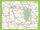 Fietskaart - Wegenkaart - landkaart D58 Top D100 Nièvre Nevers | IGN - Institut Géographique National