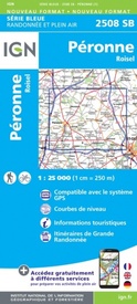 Wandelkaart - Topografische kaart 2508SB Roisel - Péronne | IGN - Institut Géographique National