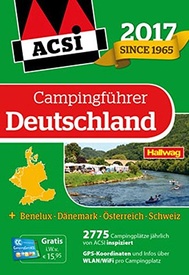 Opruiming - Campinggids Campingführer Deutschland 2017 | ACSI