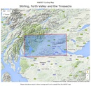 Fietskaart Stirling / Forth Valley &The Trossachs | Harvey Maps