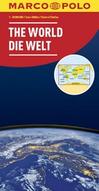 Wegenkaart - landkaart The World - De Wereld | Marco Polo