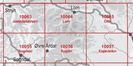Overzicht topografische kaarten Noorwegen Jotunheimen 1:50.000 Norge Serien