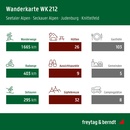 Fietskaart - Wandelkaart 212 Seetaler Alpen - Seckauer Alpen -Judenburg | Freytag & Berndt