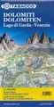Wegenkaart - landkaart Dolomiti - Dolomieten - Lago di Garda - Venezia | Tabacco Editrice