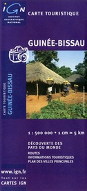 Wegenkaart - landkaart Guinee-Bisau | IGN - Institut Géographique National