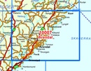 Wandelkaart - Topografische kaart 10007 Norge Serien Arendal | Nordeca