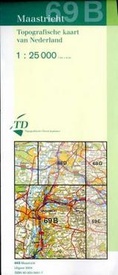 Topografische kaart - wandelkaart 69B Maastricht (Zuid Limburg)