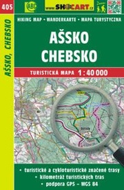 Wandelkaart 405 Ašsko, Chebsko - (Ascher Ländchen), Egerland | Shocart