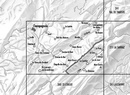 Wandelkaart - Topografische kaart 250 Vallée de Joux | Swisstopo