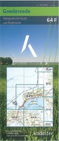 Topografische kaart - wandelkaart  64F Goedereede