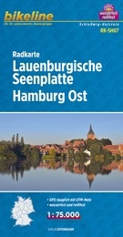 Fietskaart SH07 Bikeline Radkarte Lauenburgische Seenplatte Hamburg Ost | Esterbauer