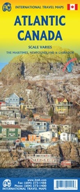 Wegenkaart - landkaart Canada Atlantisch | ITMB