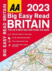 Wegenatlas Big Easy Read Britain 2023 | AA