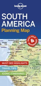 Wegenkaart - landkaart Planning Map South America - Zuid-Amerika | Lonely Planet