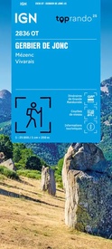 Wandelkaart 2836OT Gerbier de Jonc / Mézenc / Vivarais | IGN - Institut Géographique National