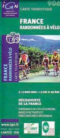 Fietskaart Frankrijk overzicht - France Randonnees a Velo | IGN