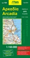 Wegenkaart - landkaart 164 Arcadia | Orama