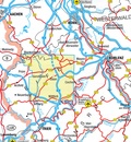 Wandelkaart - Fietskaart Freizeitkarte Rheinland-Pfalz Natur- und Geopark Vulkaneifel | LVA Rheinland Pfalz