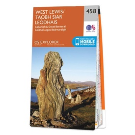 Wandelkaart - Topografische kaart 458 OS Explorer Map West Lewis | Ordnance Survey