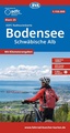 Fietskaart 25 ADFC Radtourenkarte Bodensee / Schwäbische Alb | BVA BikeMedia