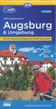 Fietskaart ADFC Regionalkarte Augsburg und Umgebung | BVA BikeMedia