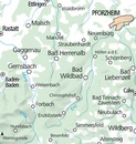 Wandelkaart 52 Outdoorkarte Schwarzwald - Zwarte Woud | Kümmerly & Frey
