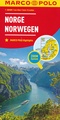 Wegenkaart - landkaart Noorwegen - Norge - Norway | Marco Polo